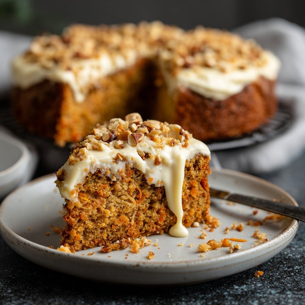 Karottenkuchen Mit Haselnuss