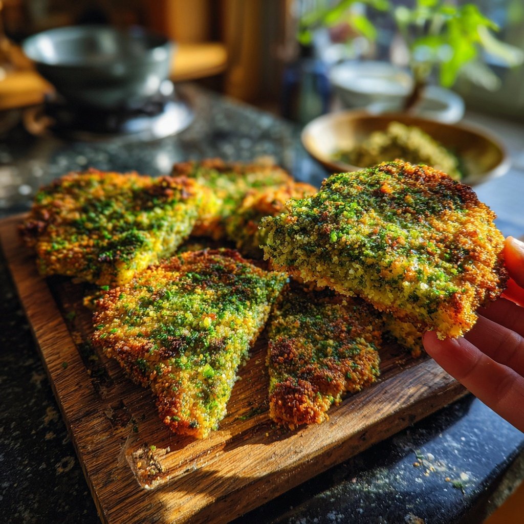 Blumenkohl Schnitzel Mit Kräuter Panade