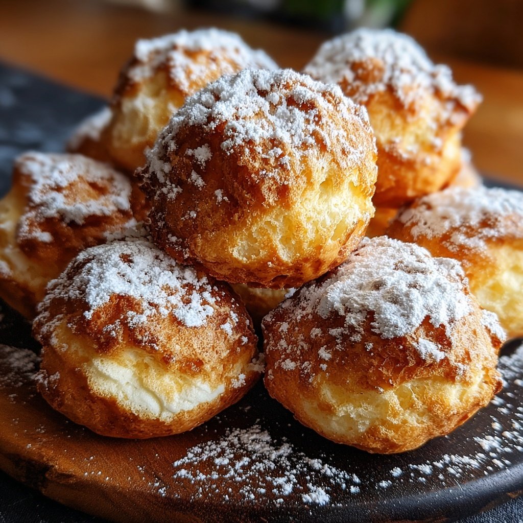 Quarkbällchen süß