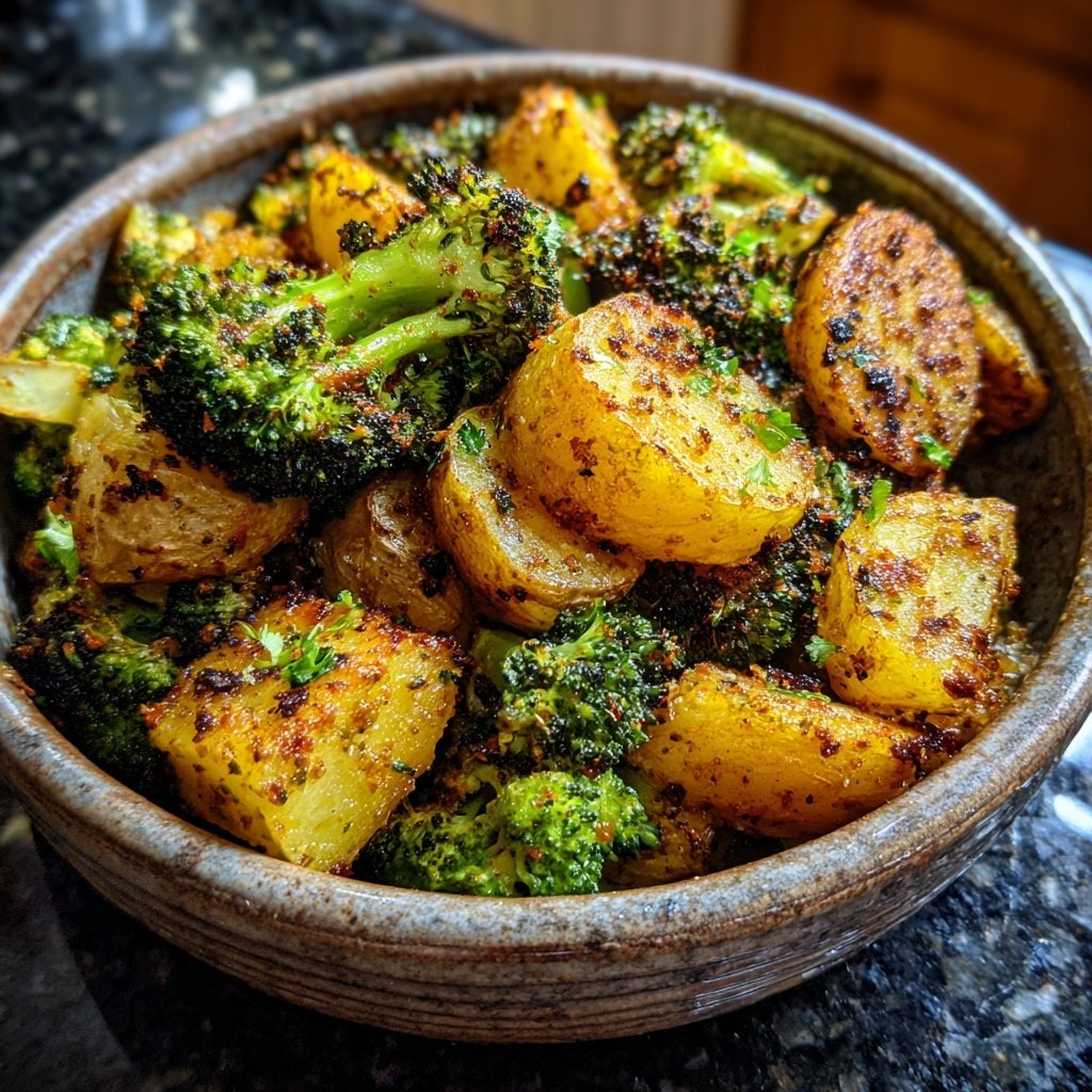 Brokkoli Kartoffel Pfanne Rustikal