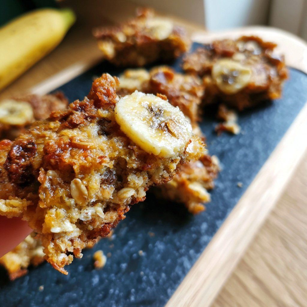 Zuckerfreie Snacks mit Hafer und Banane