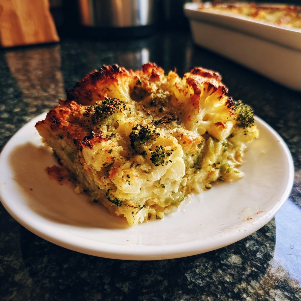 Blumenkohl Auflauf Mit Brokkoli