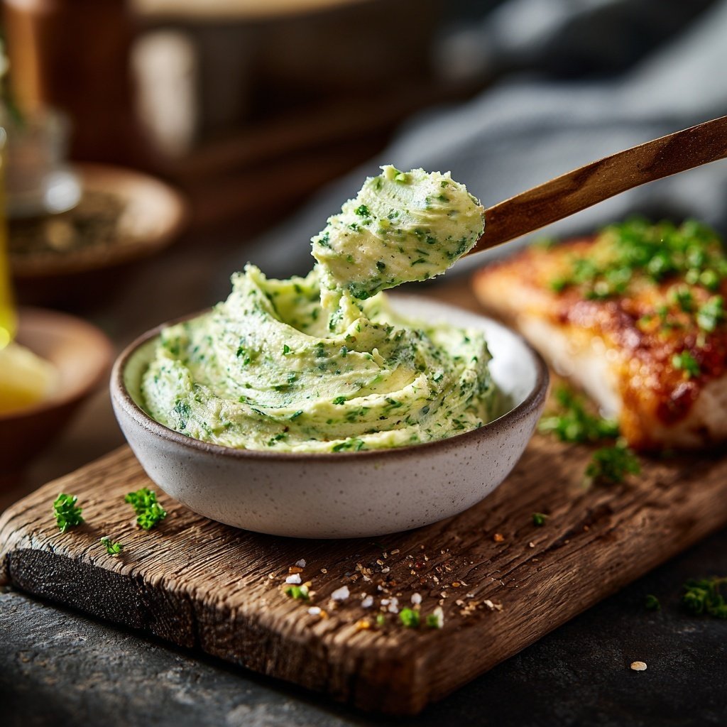 Kräuterbutter Für Fischfilet