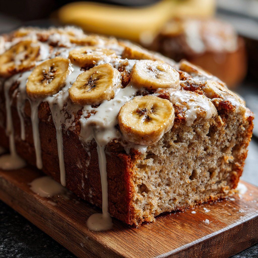 Bananenbrot mit Kokosmilch