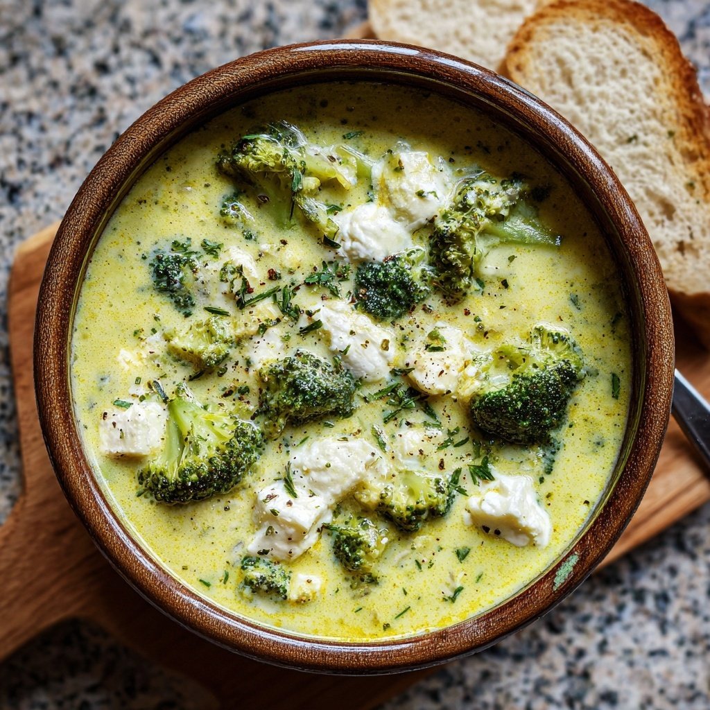 Brokkoli Suppe Mit Frischkäse