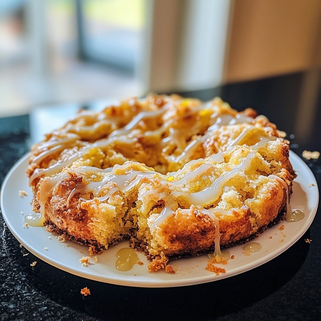 Zitronenkuchen mit Olivenöl